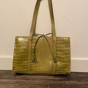 Green snake purse